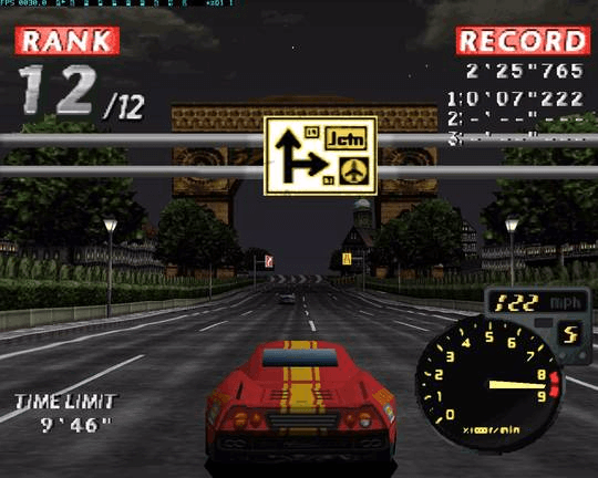 Rage Racer screenshot 5 for Playstation